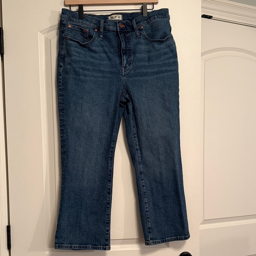 Madewell Women's Straight Leg Jeans in Deep Blue
